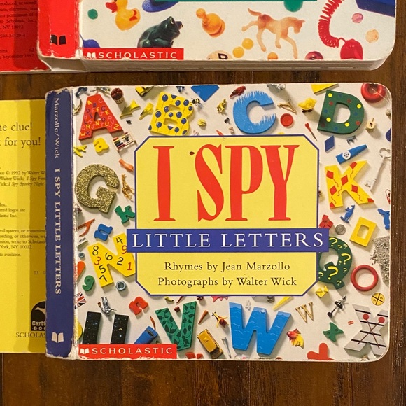 5/$10 Kids Books | Scholastic I Spy Little Book and Little Letters Board Books - Picture 5 of 15
